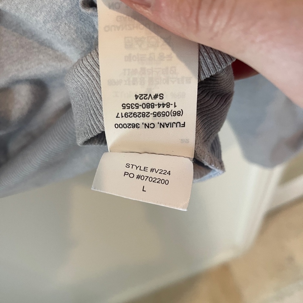 Men's Light Gray Sweater - Picture 3 of 3